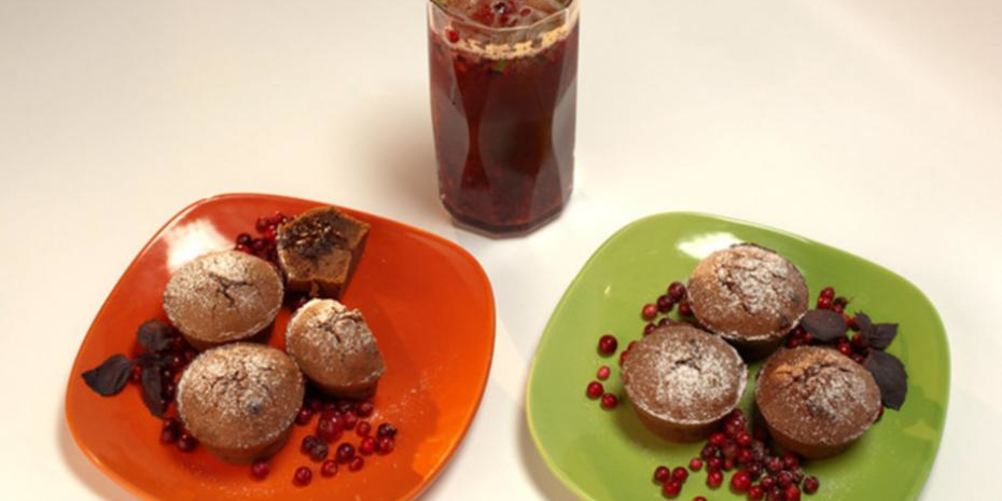 Как приготовить пирожные с горячим шоколадом