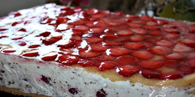 Рецепт пирожные с клубникой