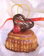 Пирожные Сердце для влюбленных