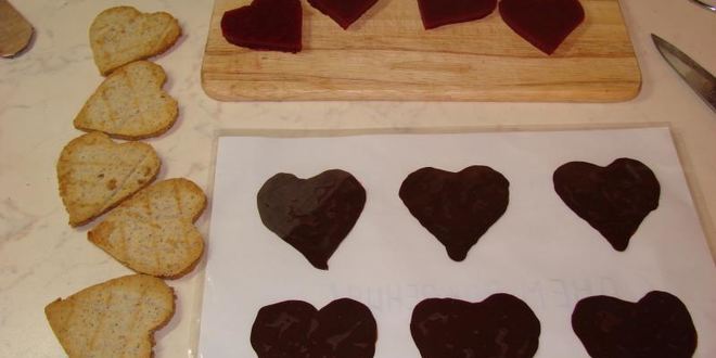 Рецепт пирожные сердце для влюбленных