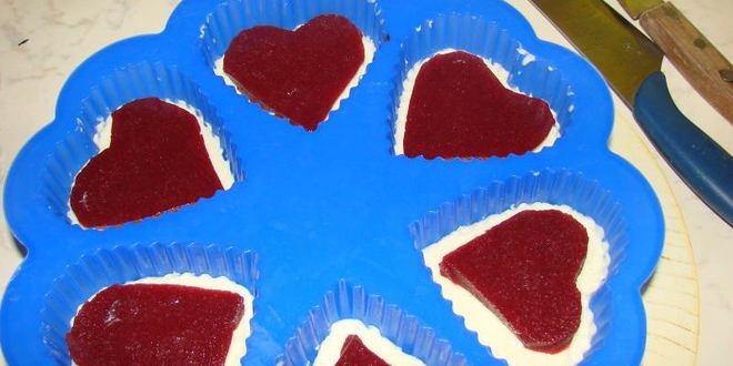 Рецепт пирожные сердце для влюбленных
