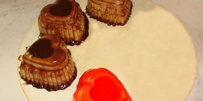 Рецепт пирожные сердце для влюбленных