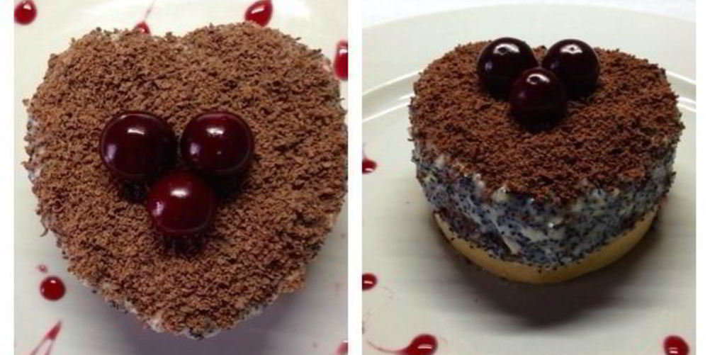 Как приготовить пирожные шоколадно-маковое удовольствие