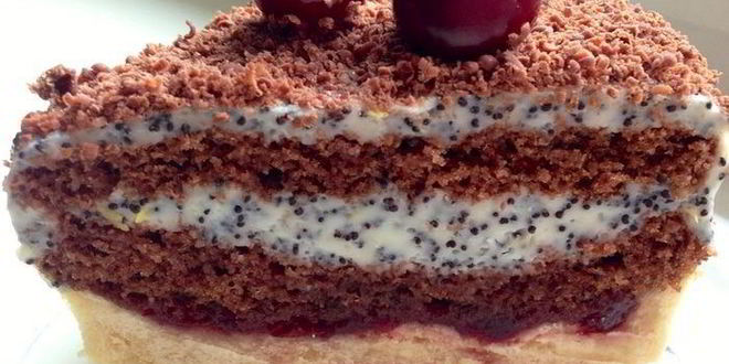 Рецепт пирожных шоколадно-макового удовольствия