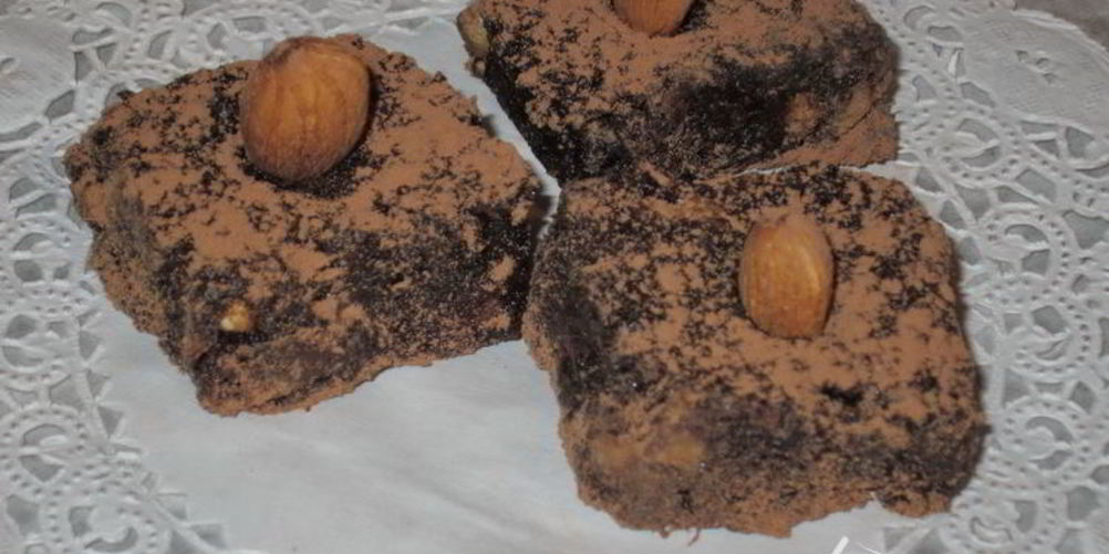 Рецепт брауни с грецкими орехами