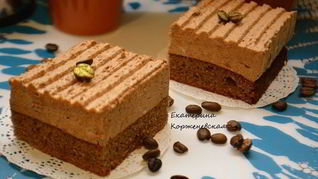 Рецепт Шоколадно-муссовое пирожное