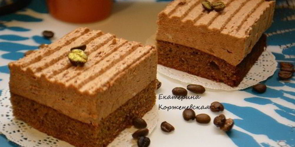 Как приготовить шоколадно-муссовое пирожное