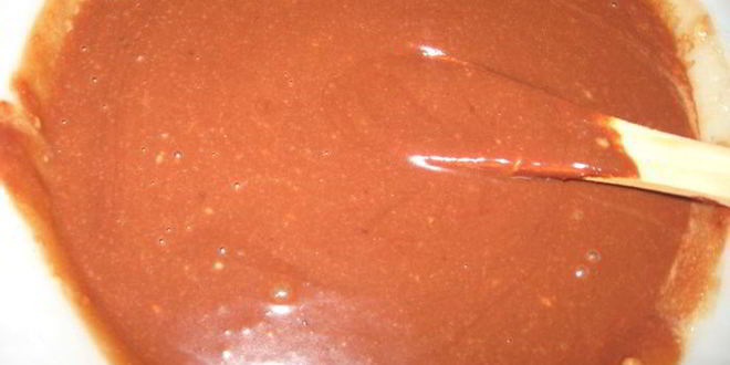 Рецепт шоколадно-сырное пирожное с брусникой