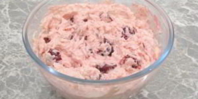 Рецепт шоколадное пирожное с творожно-вишневым кремом