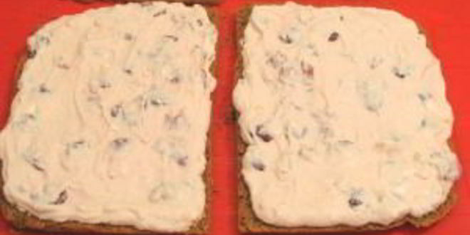 Рецепт шоколадное пирожное с творожно-вишневым кремом