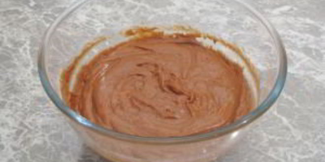 Рецепт шоколадное пирожное с творожно-вишневым кремом