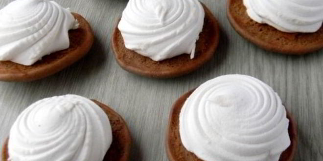 Рецепт шоколадное пирожное с зефиром