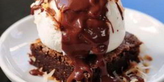 Рецепт шоколадные пирожные с теплым шоколадным соусом