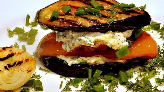 Рецепт Слоеное овощное пирожное