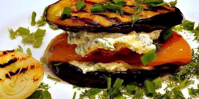 Рецепт слоеное овощное пирожное