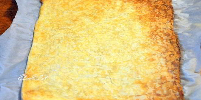 Рецепт слоеное пирожное с клубникой, сливками, белым шоколадом и ароматом лимона