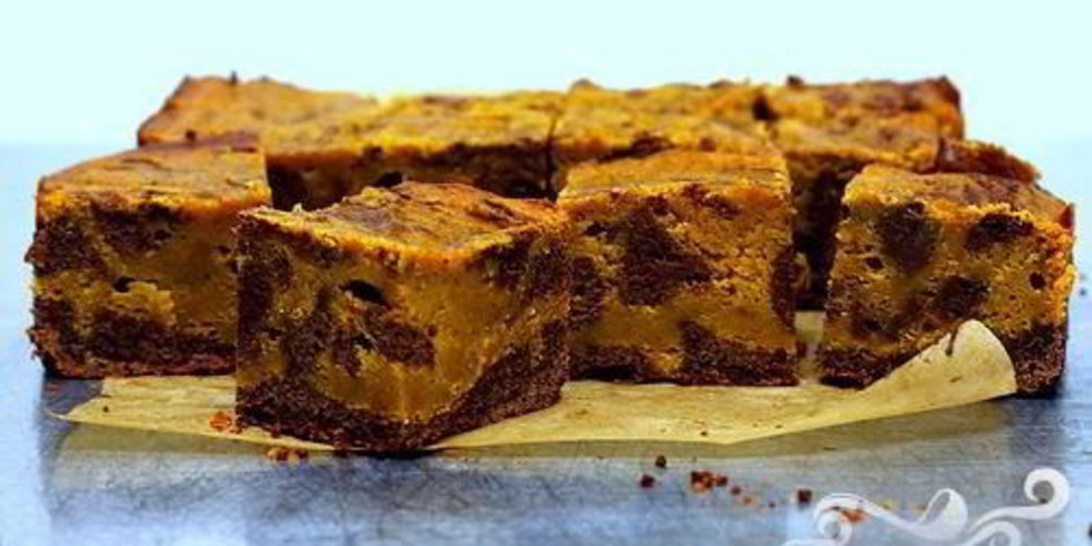 Как приготовить тыквенно-шоколадные пирожные