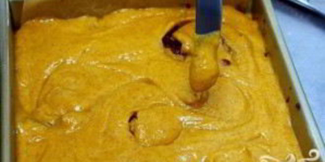 Рецепт тыквенно-шоколадные пирожные