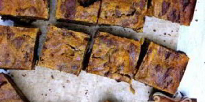 Рецепт тыквенно-шоколадные пирожные