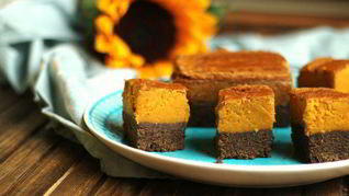 Рецепт Тыквенный брауни с кэробом
