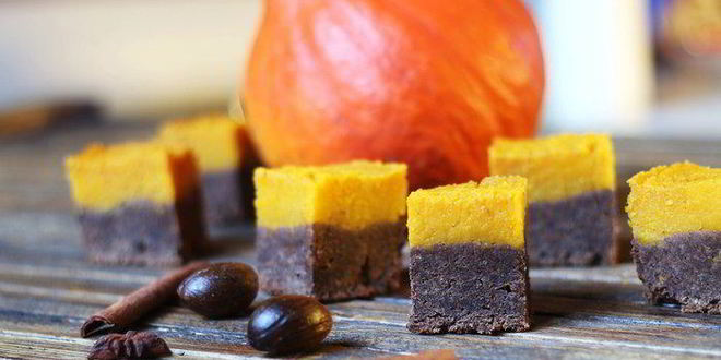 Рецепт тыквенного брауни с кэробома