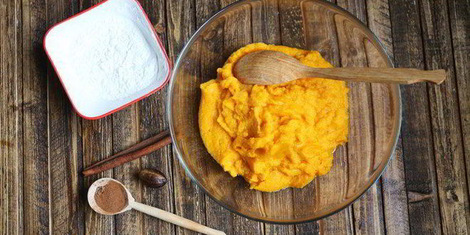 Рецепт тыквенного брауни с кэробома