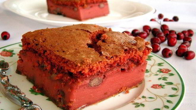 Рецепт Волшебные пирожные Красный бархат