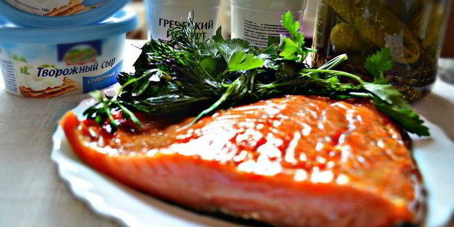 Рецепт закусочные пирожные из лосося и шпината семужкин каприз