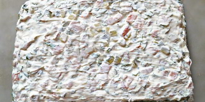 Рецепт закусочные пирожные из лосося и шпината семужкин каприз