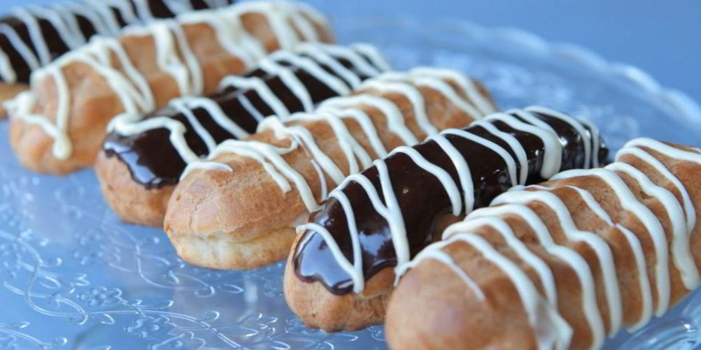 Как приготовить заварное пирожное с заварным кремом