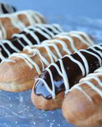 Заварное пирожное с заварным кремом