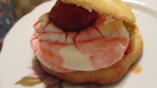 Рецепт Заварные пирожные Морская жемчужина