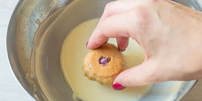 Рецепт заварные пирожные с кремом из голубики