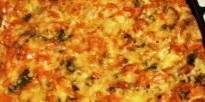 Рецепт быстрая пицца