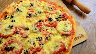 Рецепт тонкой пиццы