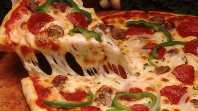 Рецепт Домашняя пицца на белом соусе