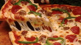 Рецепт Домашняя пицца на белом соусе