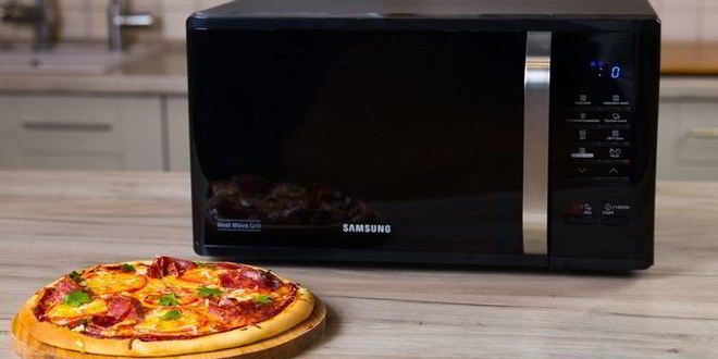 Рецепт домашняя пицца в микроволновке samsung