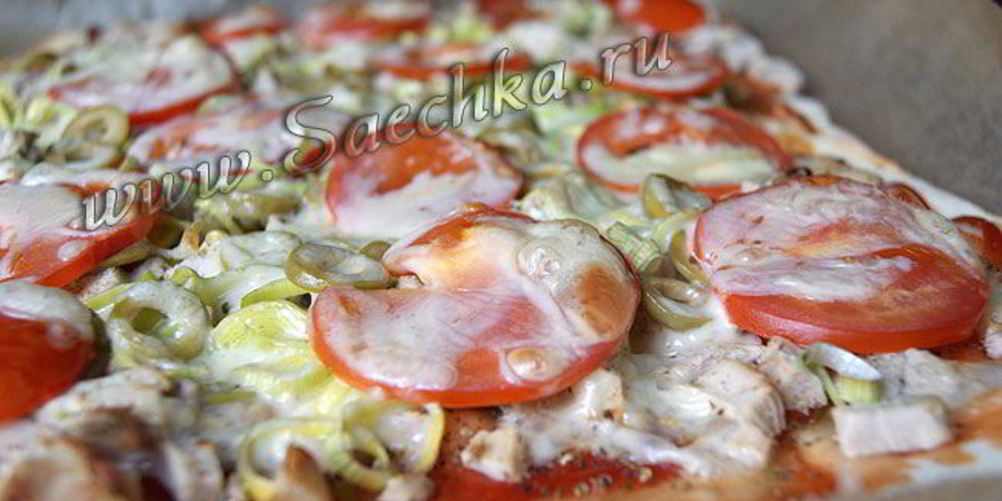 Как приготовить домашняя пицца