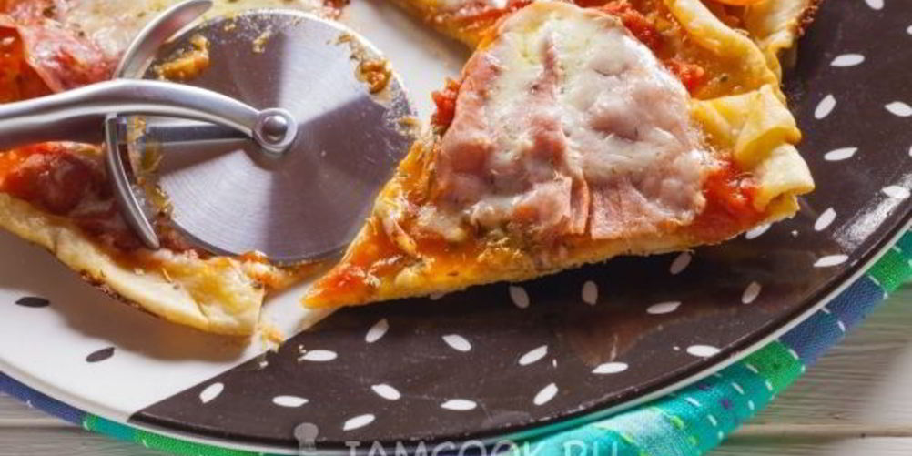 Как приготовить дрожжевая пицца на сковороде