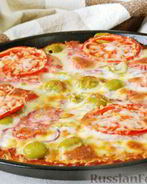 Картофельная пицца