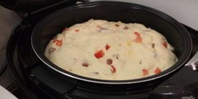 Рецепт хлеба-пиццы