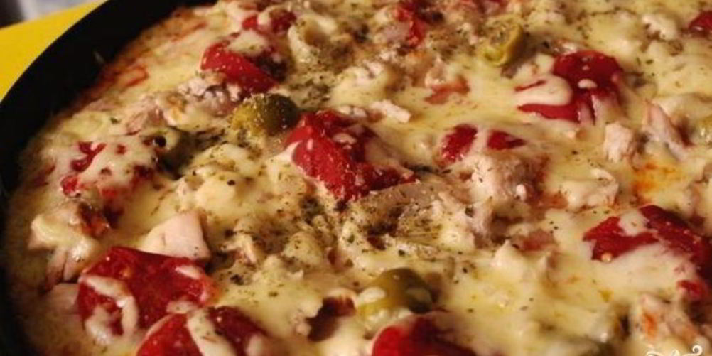 Рецепт хлеб-пиццу