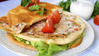 Рецепт Лахмаджун — Турецкие лепешки