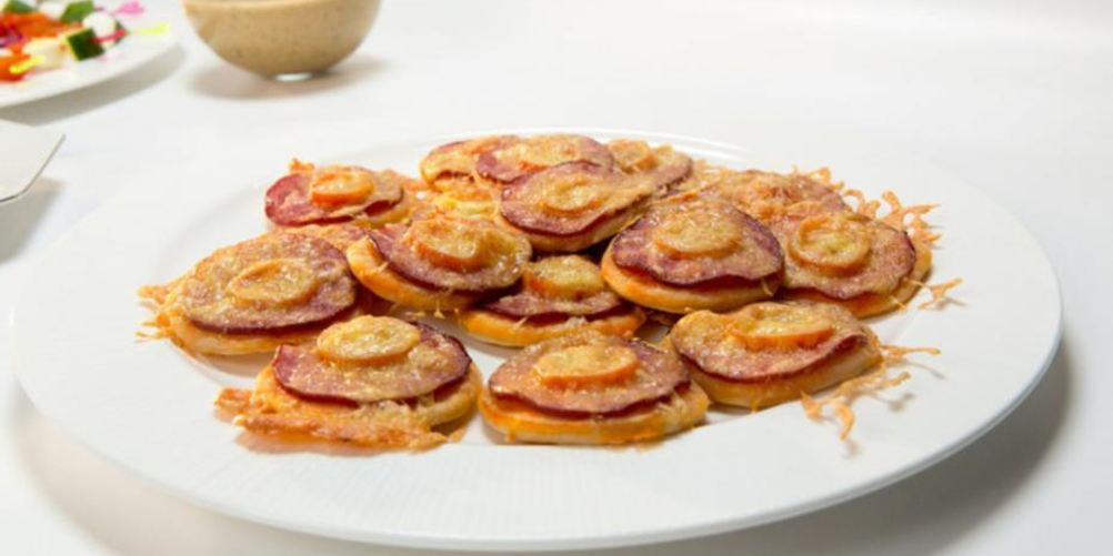 Как приготовить мини-пицца с салями и томатами черри