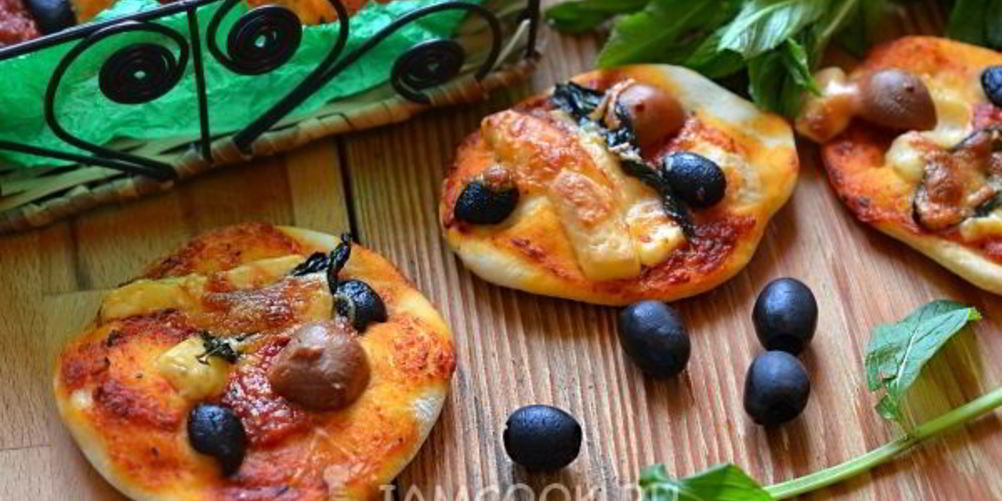 Как приготовить мини-пицца