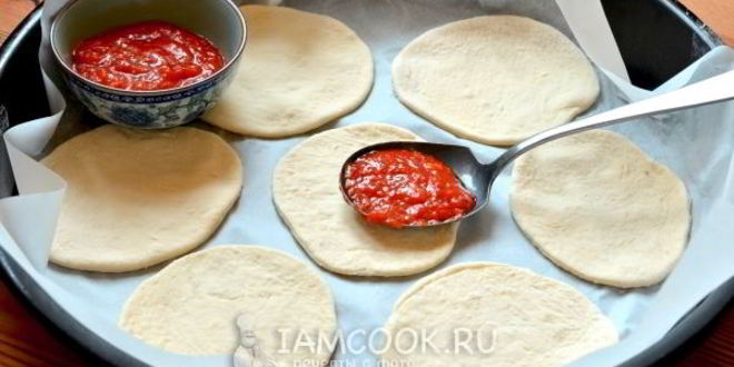 Рецепт мини-пицца