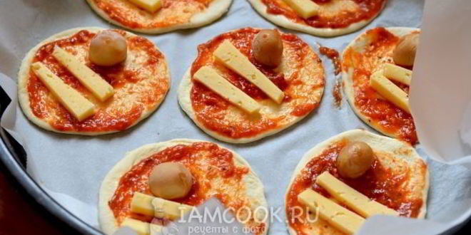Рецепт мини-пицца