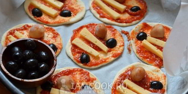 Рецепт мини-пицца
