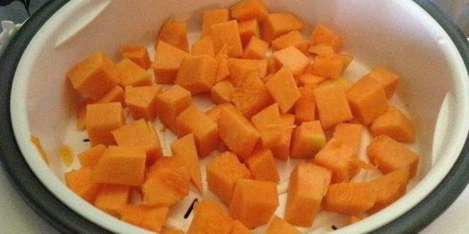 Рецепт осенняя пицца с тыквой и беконом